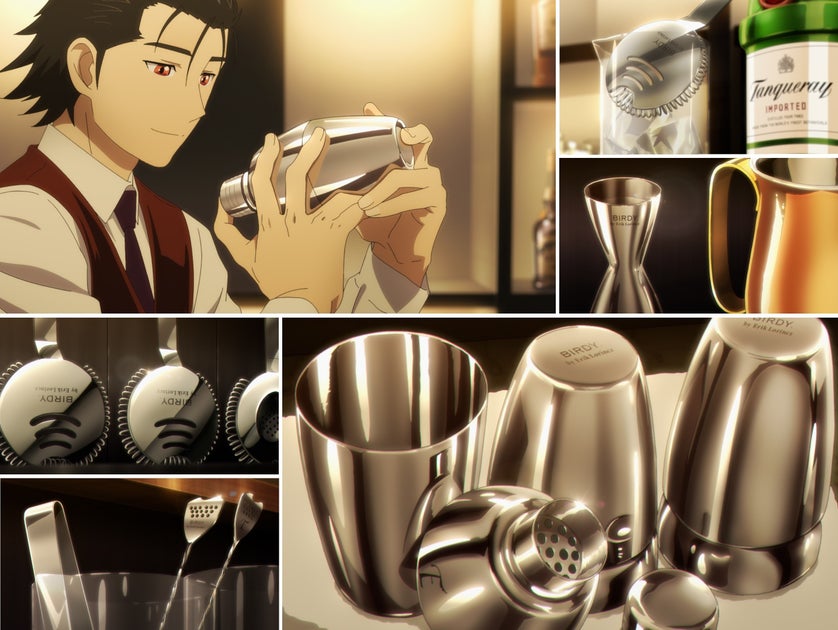 BIRDY. by Erik Lorincz: カクテルラインがアニメ「バーテンダー 神のグラス」とコラボ!限定バーツール販売 BIRDY. by Erik Lorincz: カクテルラインがアニメ「バーテンダー 神のグラス」とコラボ!限定バーツール販売