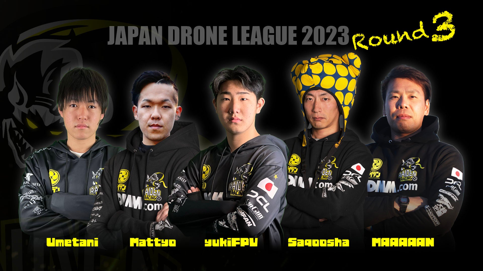 RAIDEN members for JDL R3