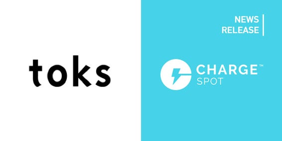 モバイルバッテリーシェアリング「ChargeSPOT」東急電鉄駅売店「toks」に設置開始