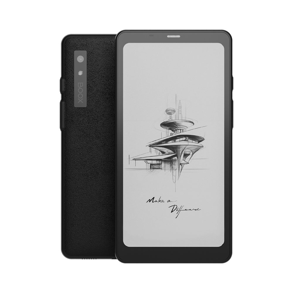 スマートフォンライクな6インチ電子ペーパー搭載Android