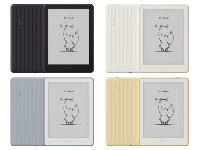 6インチモノクロ電子ペーパーAndroidタブレット【BOOX Go6 Gen2】及び 6インチモノクロ電子ペーパーAndroidタブレット【BOOX Go6 Gen2】及び
