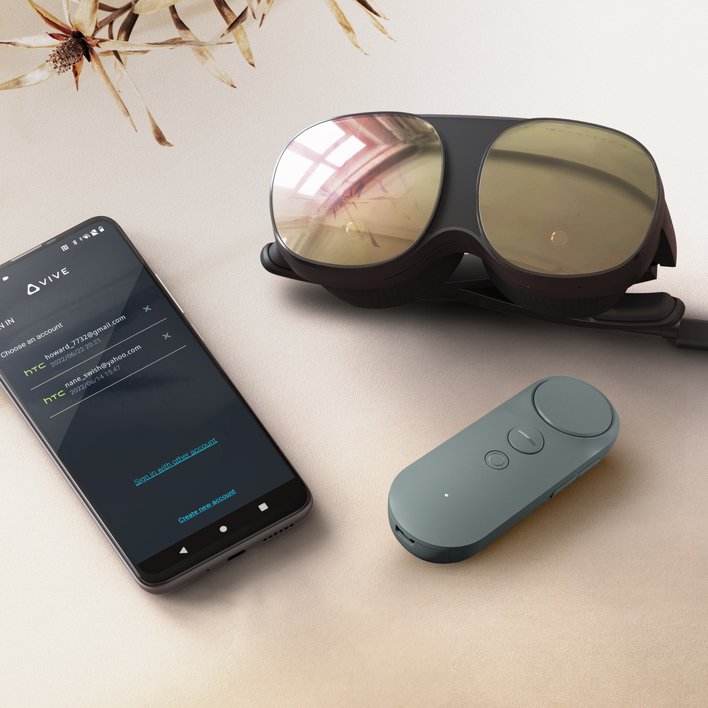 〈新品未使用〉　HTC VIVE Flow VRグラス 99HASV006 VIVE Flow VRグラス 99HASV006-00 VIVEFlowシリーズ VR