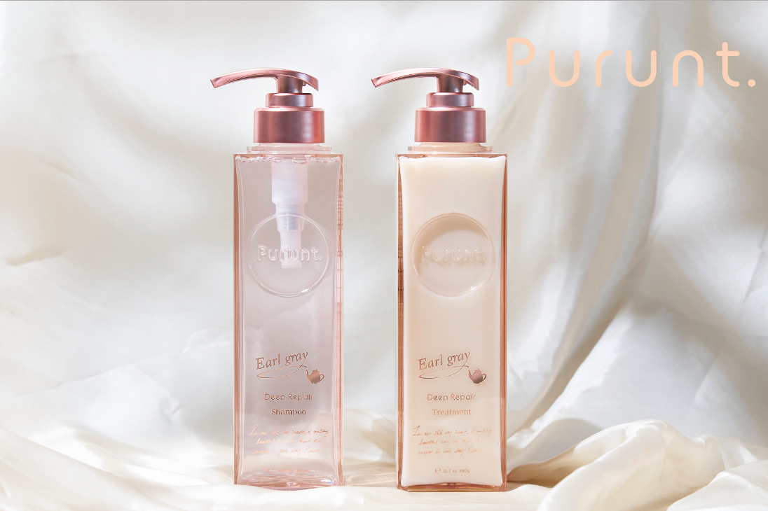 プルント　ディープリペア美容液シャンプートリートメントふわんとアールグレイの香り 紅茶香る貯水リペア美容のぷるサラ髪 Purunt.（プルント）より、ふわん