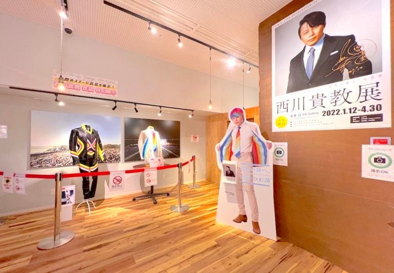 「しがトコ SHI Gallery」での「西川貴教展」の様子