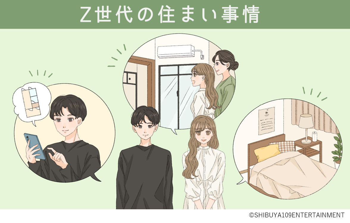 Z世代の住まいに関する意識調査 | 株式会社SHIBUYA109 ...