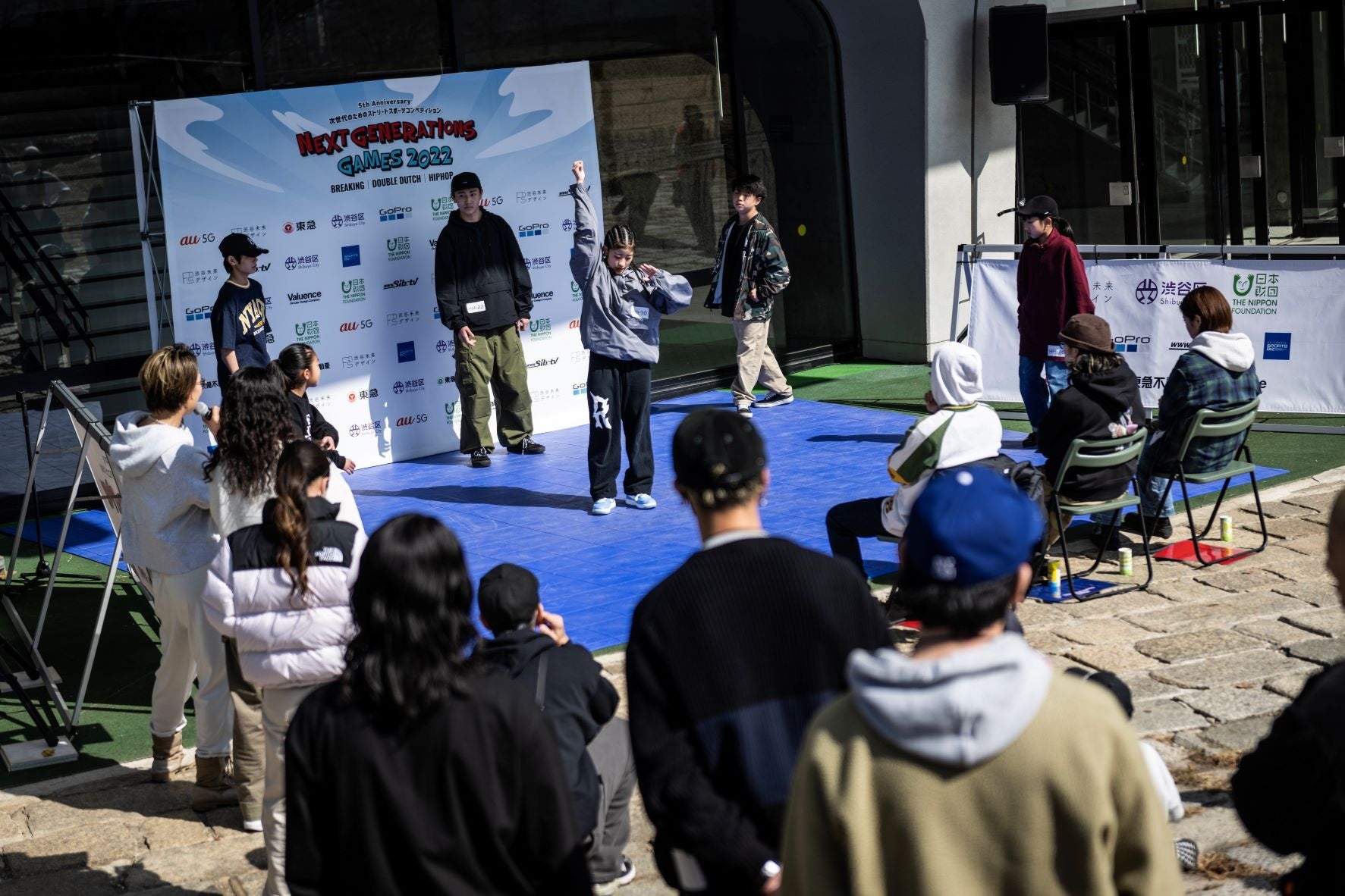 予選の様子（ヒップホップ）