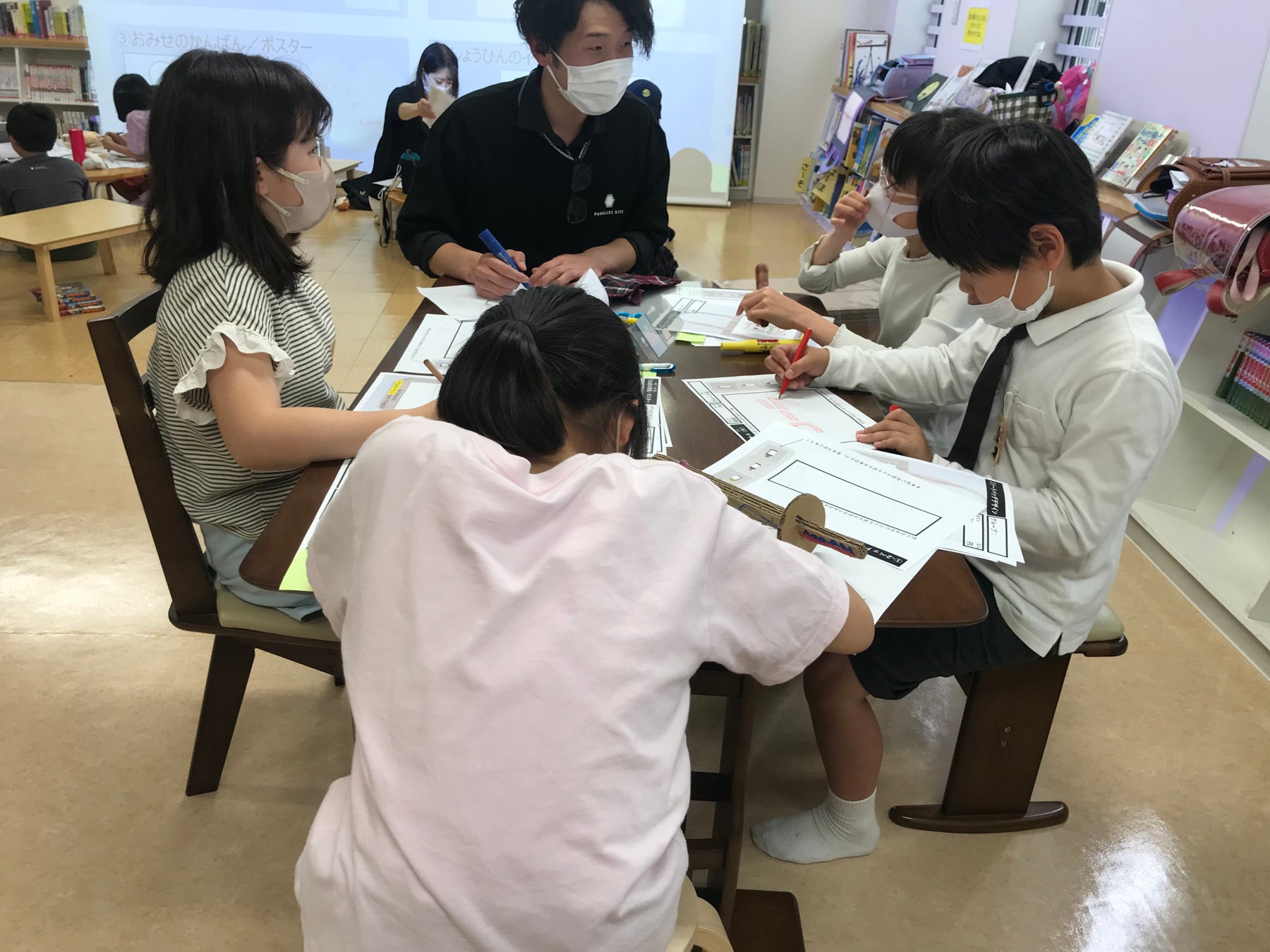 メタバース職業体験プログラム(ワークショップ)の様子