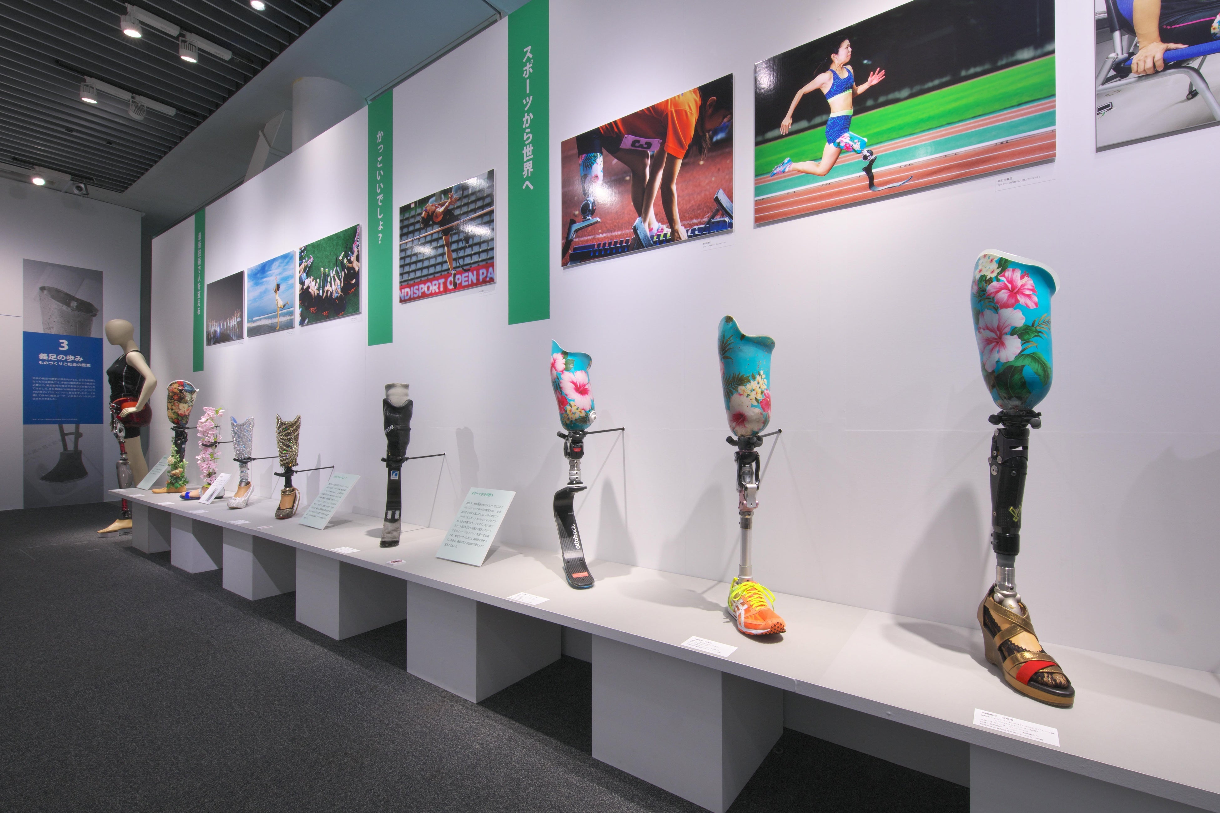「社会のダイバーシティを考える 立つ、歩く、走る－義足でこえる心の壁展」