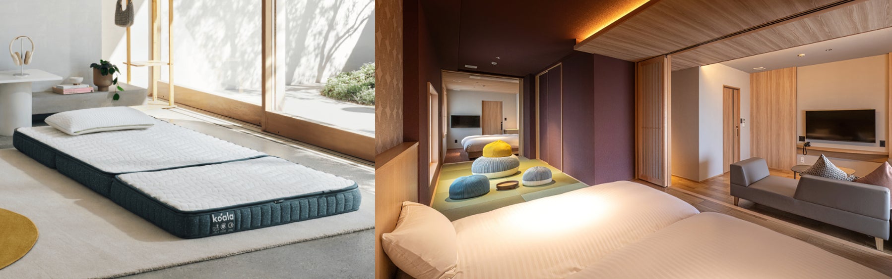 名門旅館が「快眠ルーム」に採用!進化した敷布団「コアラフトン PLUS 名門旅館が「快眠ルーム」に採用!進化した敷布団「コアラフトン PLUS