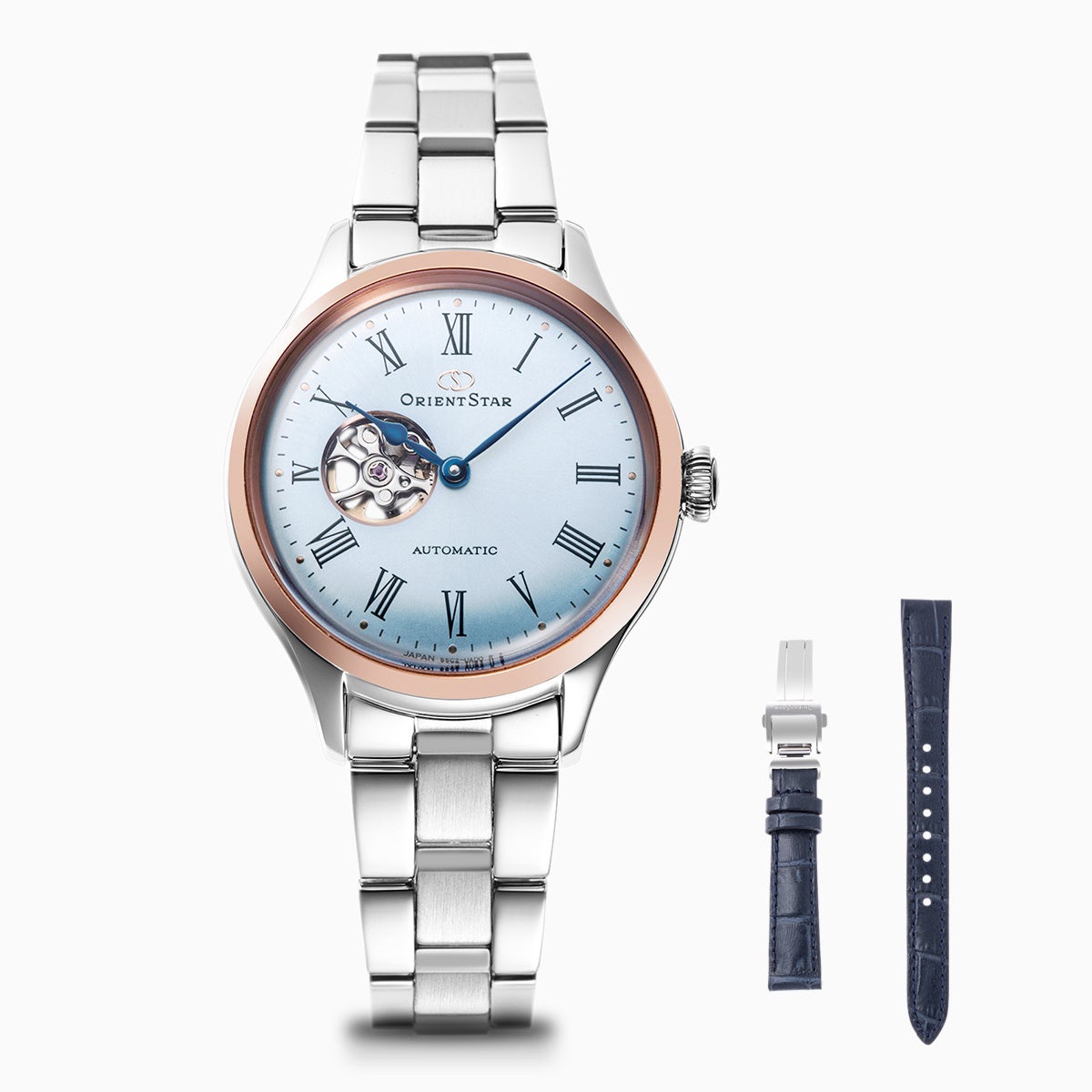 美品　ORIENT STAR オリエントスター スケルトン　ブルー Amazon.com: ORIENT STAR(オリエントスター) Men Mechanical