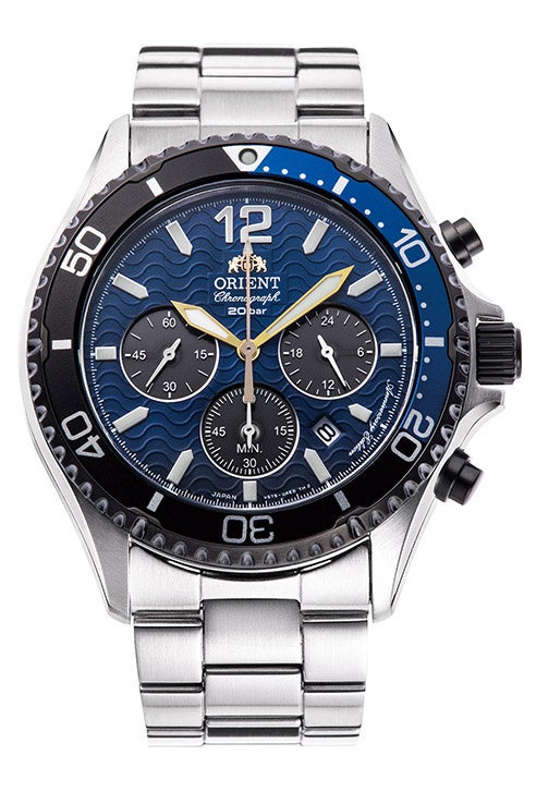 Orient」から「Orient Mako」のクロノグラフモデルに20 周年記念