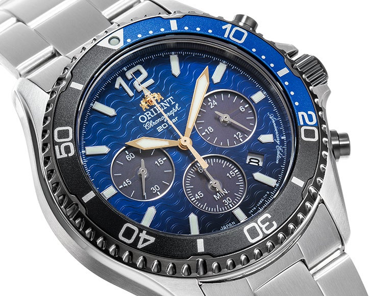Orient」から「Orient Mako」のクロノグラフモデルに20 周年記念