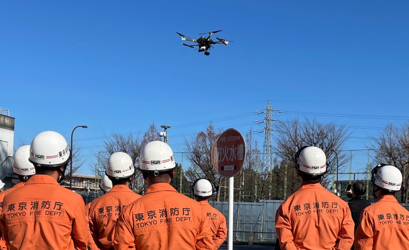 東京消防庁が「災害対応アナウンサードローン」を導入 | クオリティソフト株式会社のプレスリリース