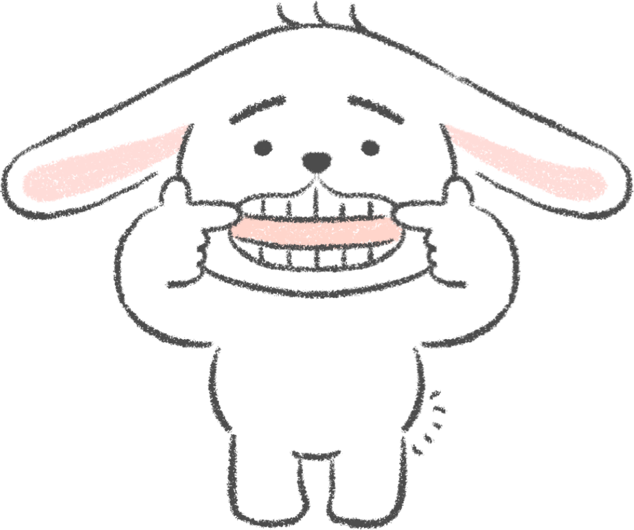 『こねくと』オリジナルキャラクター「うさげ」