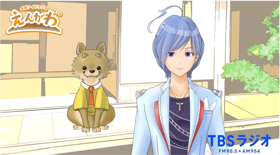 （左）トヤマエリ（思念ベースの犬型妖精）（右）タマブクロスジタロウ（中性的な男性型悪魔）