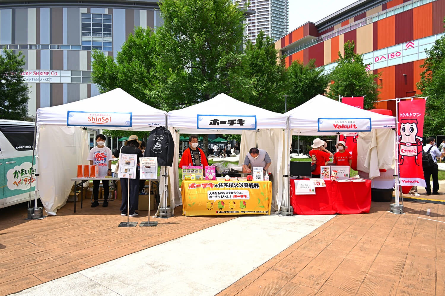 出展されたブースの様子