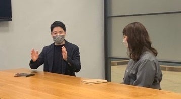 ▲メンター制度の様子（イメージ）