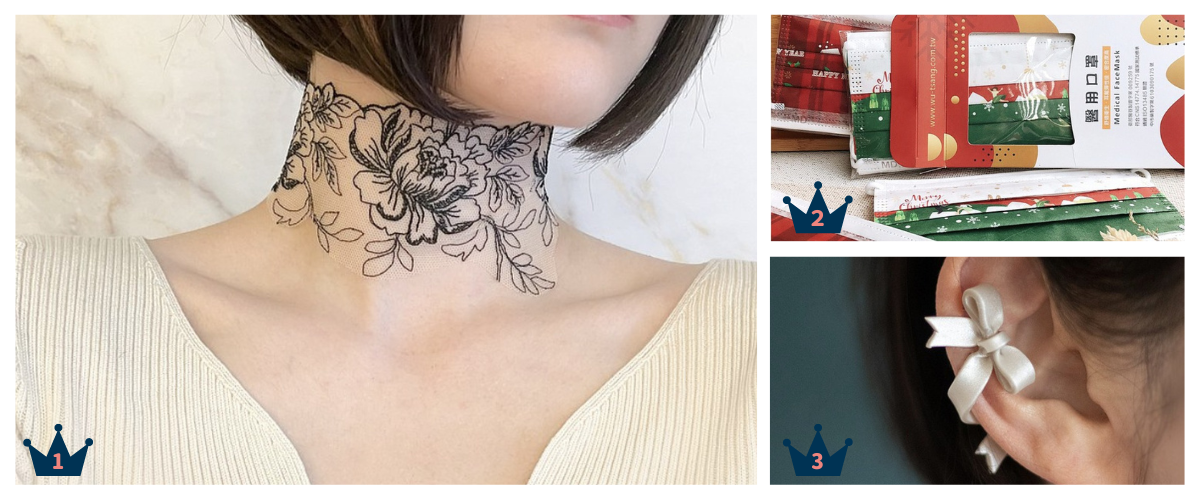 【第1位】Sugar Valentine（シュガーヴァレンタイン）／日本、【第2位】Treasure Mask／台湾、【第3位】地下3階／日本