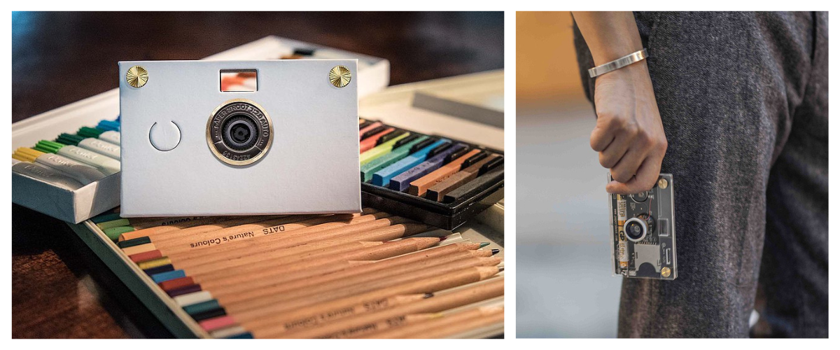 左から：PaperShoot（台湾）【公式・新モデル18MP】 ペーパーシュート DIYセット（ピュアホワイト）、PaperShoot（台湾）【公式・新モデル18MP】ペーパーシュート - CROZ ヴァンガード