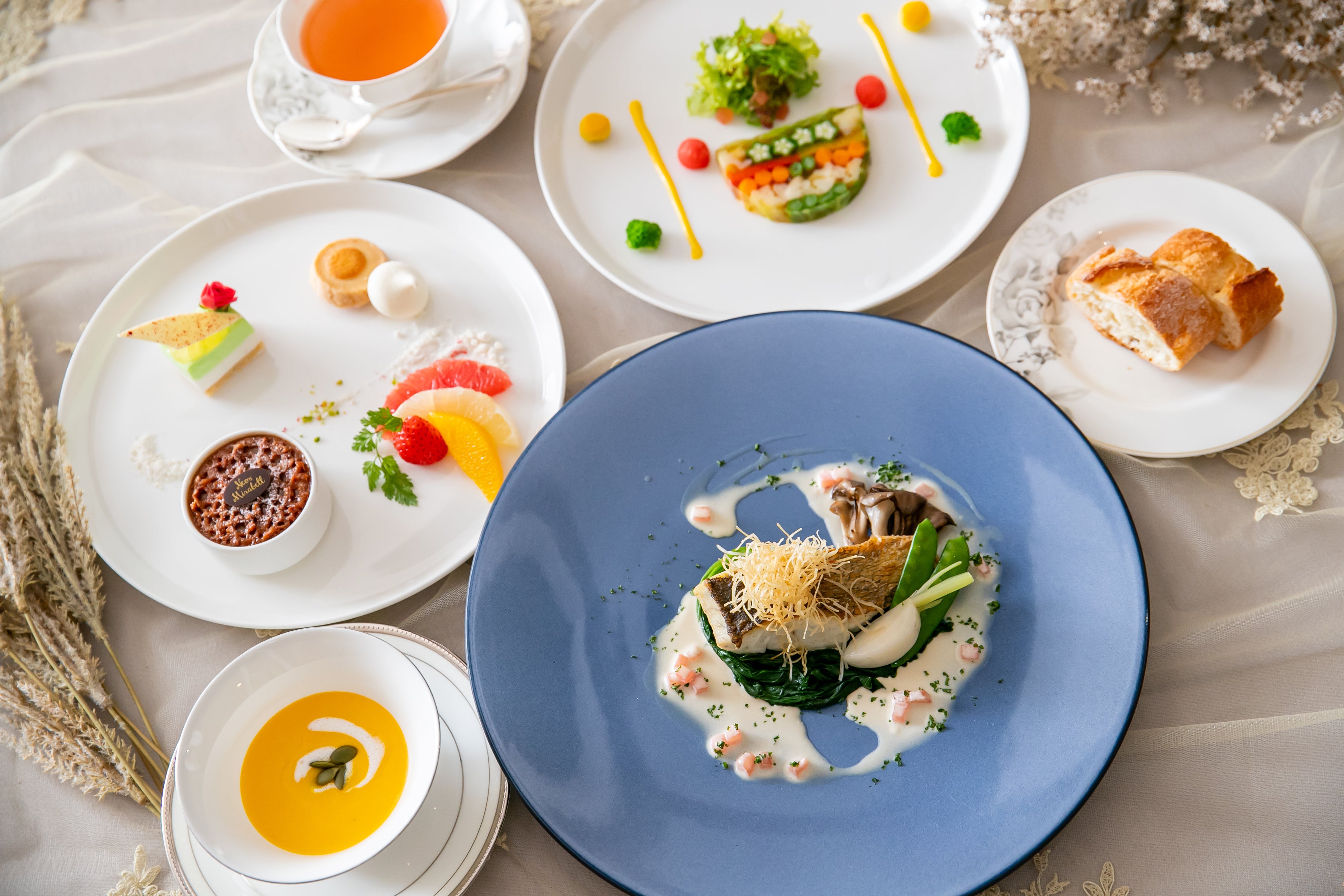 プリフィックスランチBコース（内容は季節により変わります）