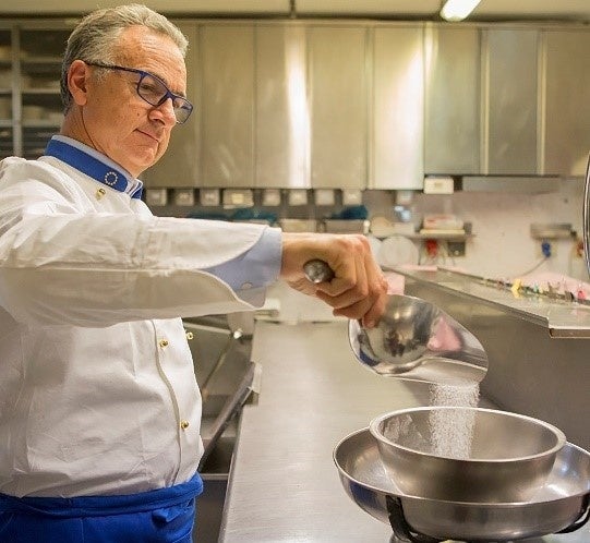 Paolo Pomposi(パオロ ポムポシ)シェフ