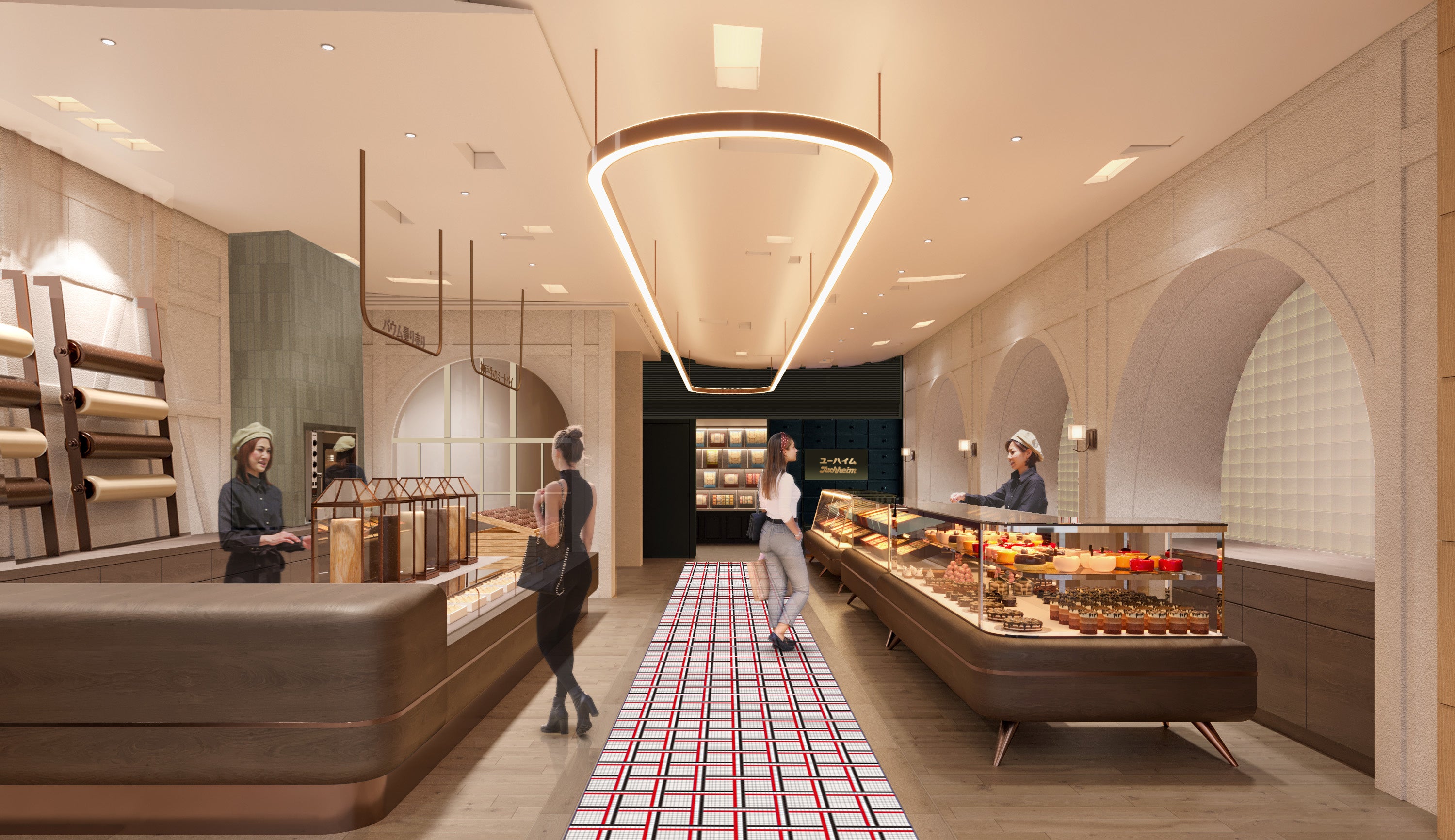  ユーハイム神戸元町本店内観イメージ