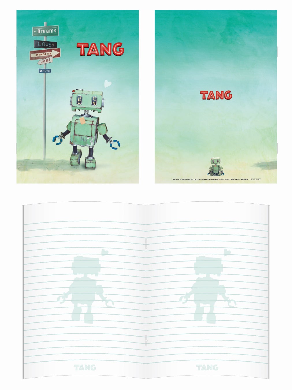 映画『TANGタング』B5ノート