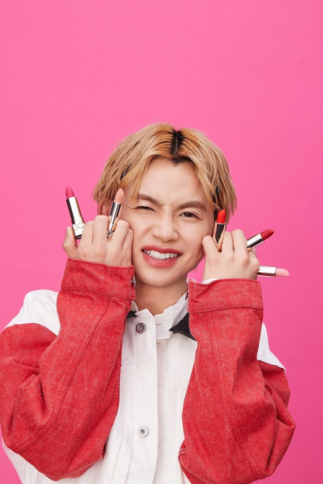 ワンエンオンリー×ドルチェ＆ガッバーナ ビューティ インタビュー撮影