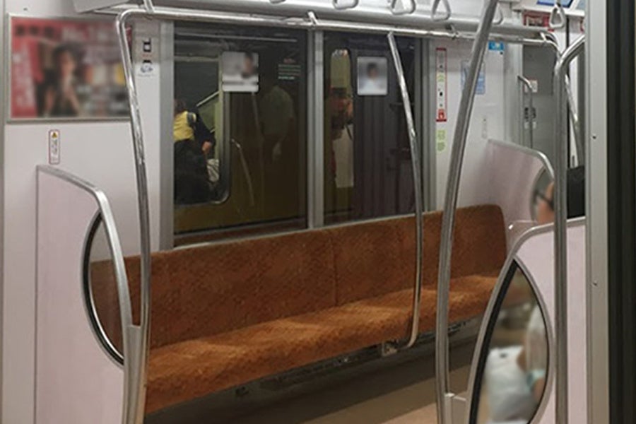 太田工業所が手掛けた鉄道車両の手すり