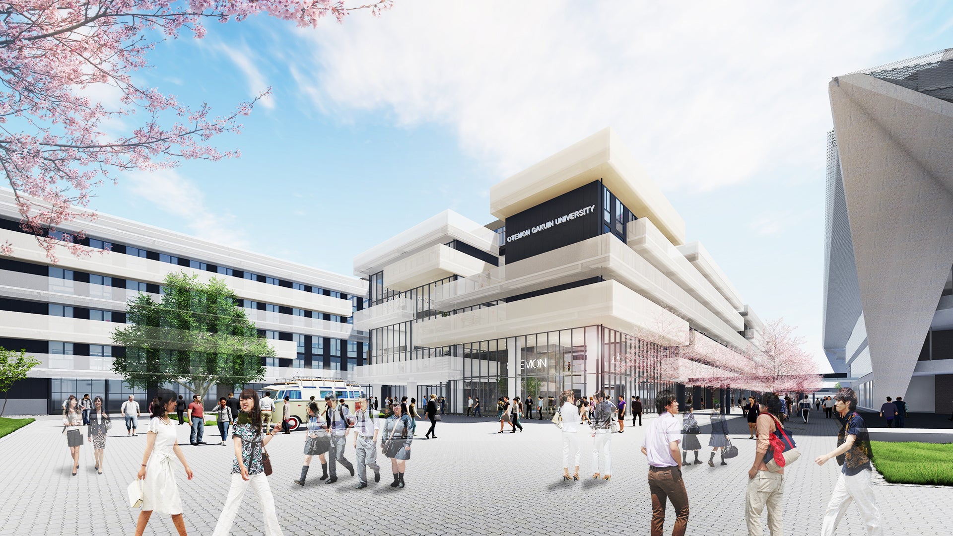 新校舎 外観パース