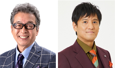 （左：円広志さん 右：ヤナギブソンさん）