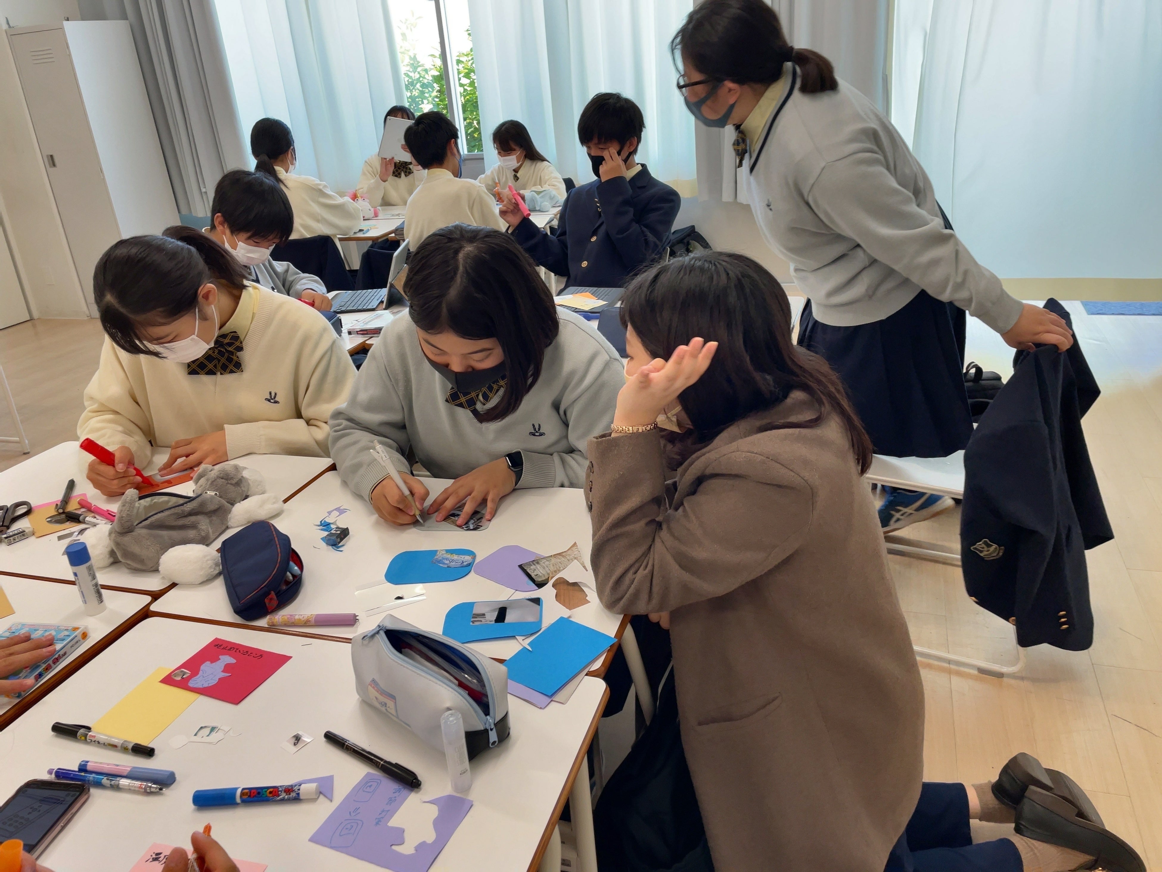 　　　　　　昨年学生が行った特別講義の様子
