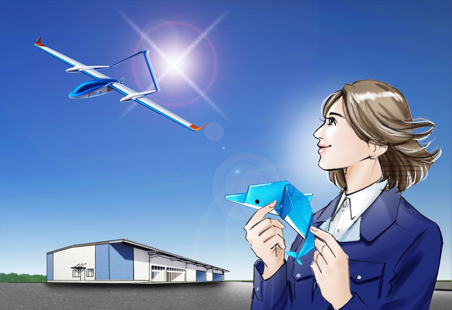 ショートムービー作品「空飛ぶイルカ」来春公開予定