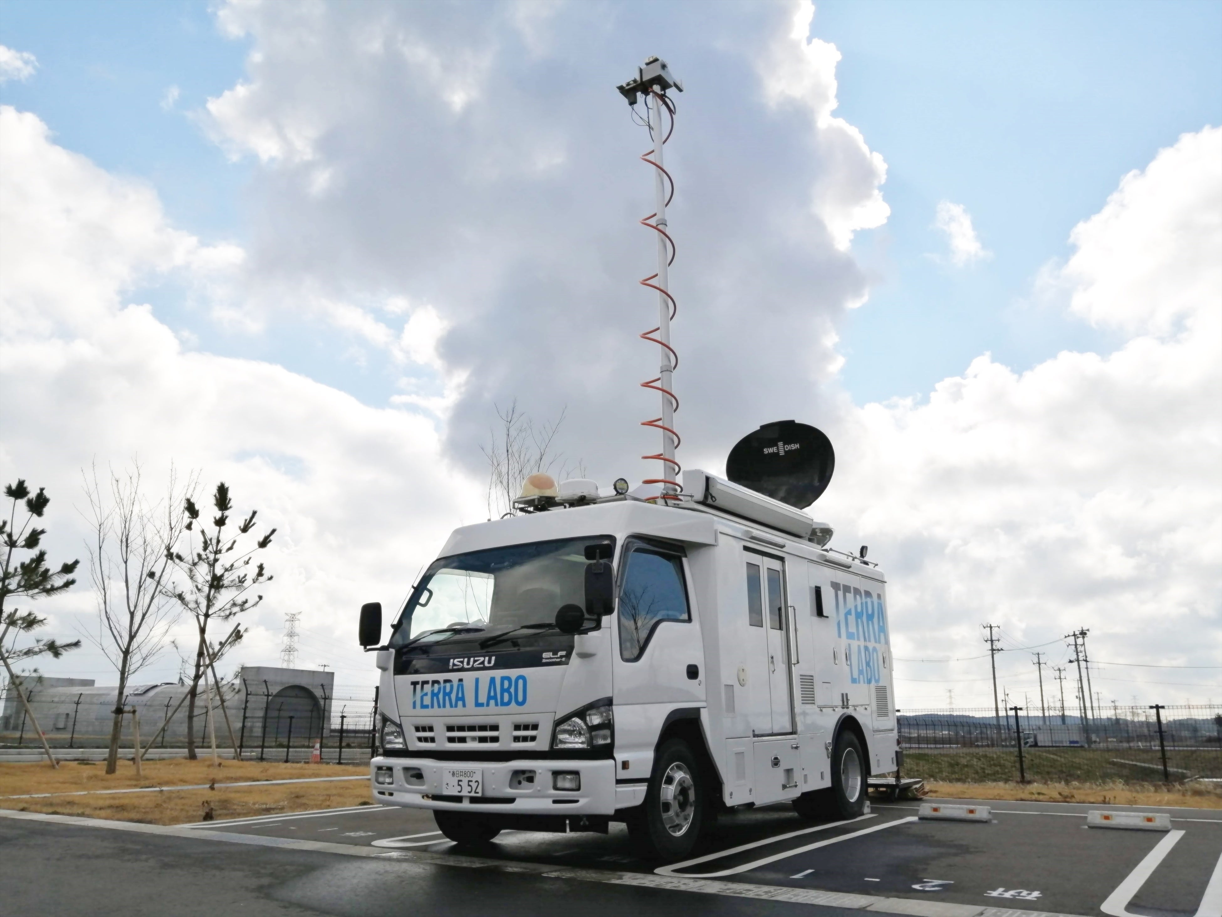 無人航空機の地上支援システム（車両型）