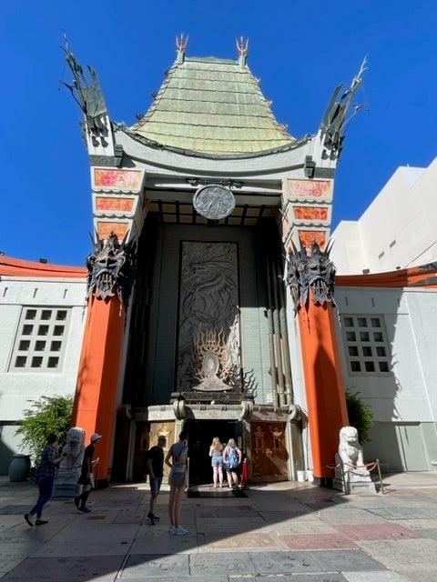 映画祭が開催されたハリウッドTCLチャイニーズシアター