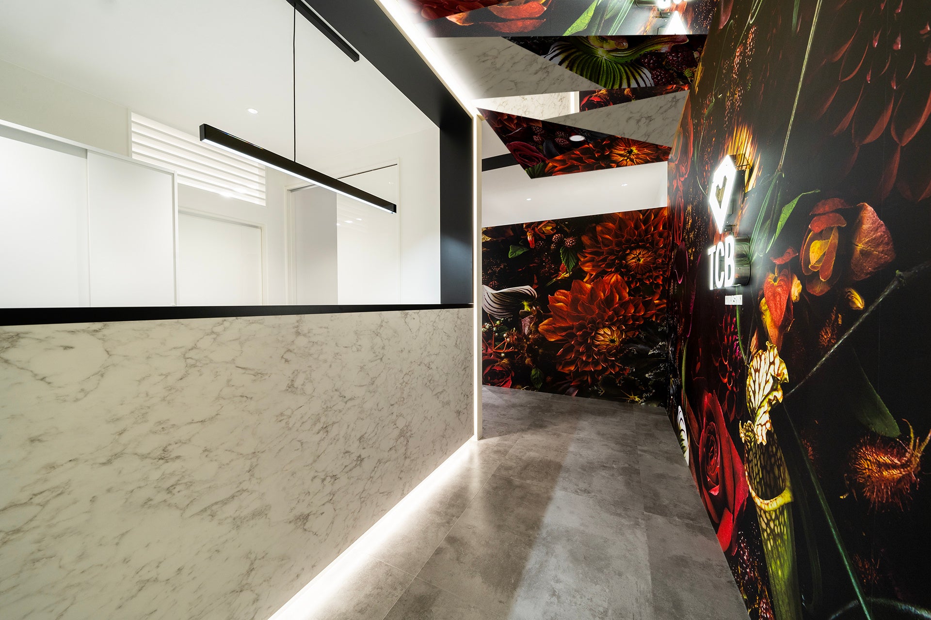 倉敷院受付ロビー