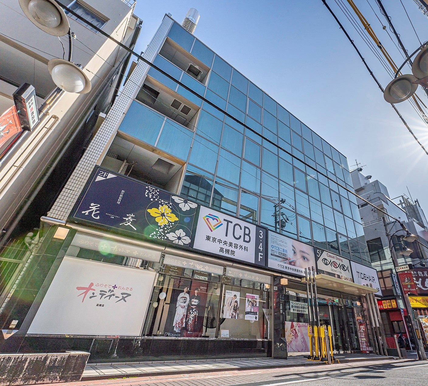 クリニックが入居する山木ビル