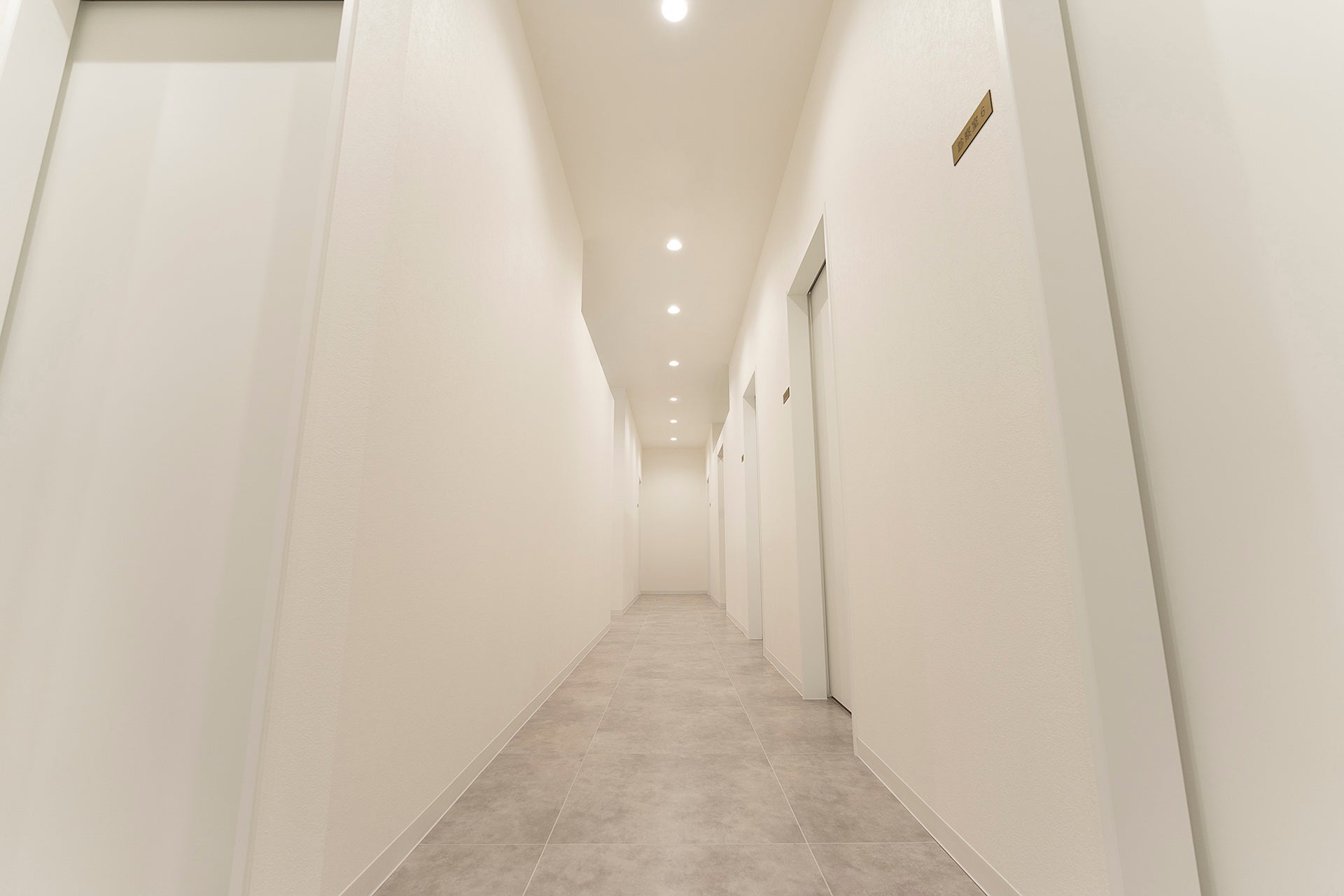 白を基調とした明るい院内