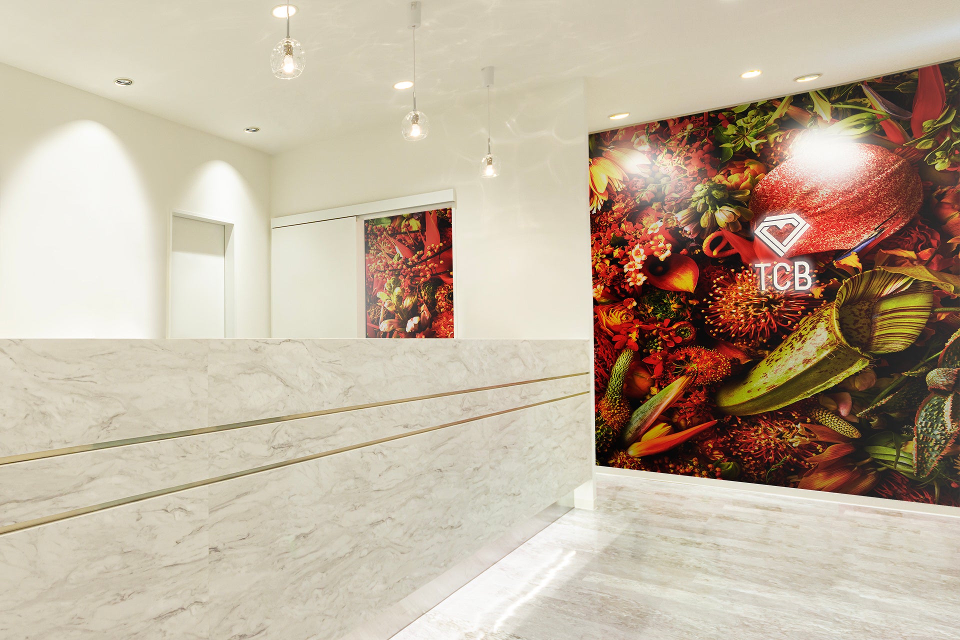 川崎院受付ロビー