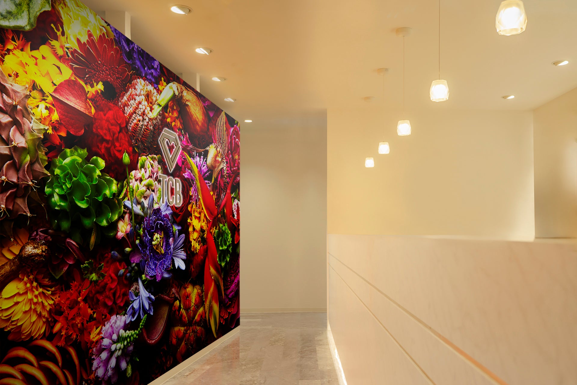 天王寺院受付ロビー