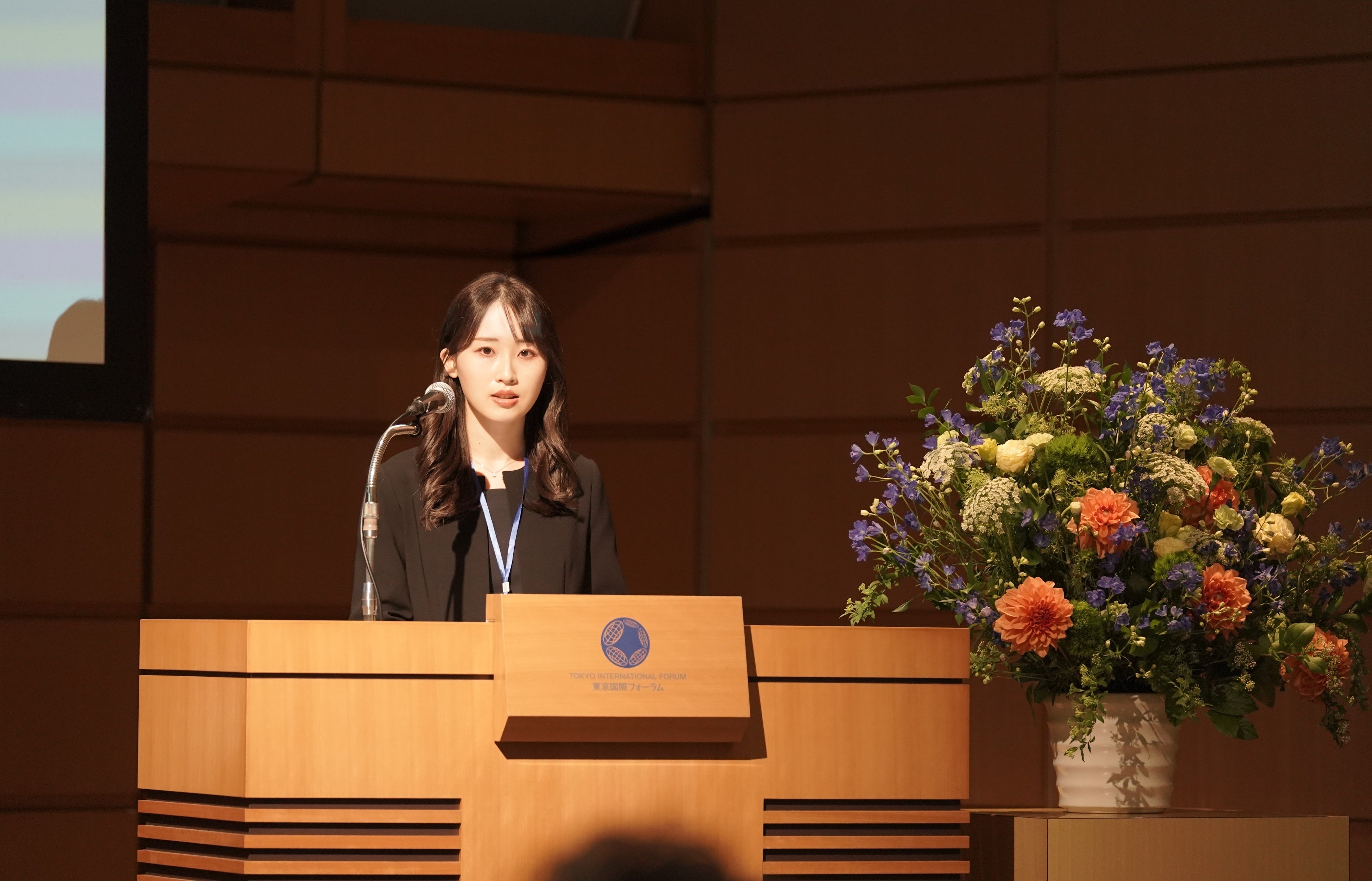 新入医師代表 平澤万莉香医師による決意表明