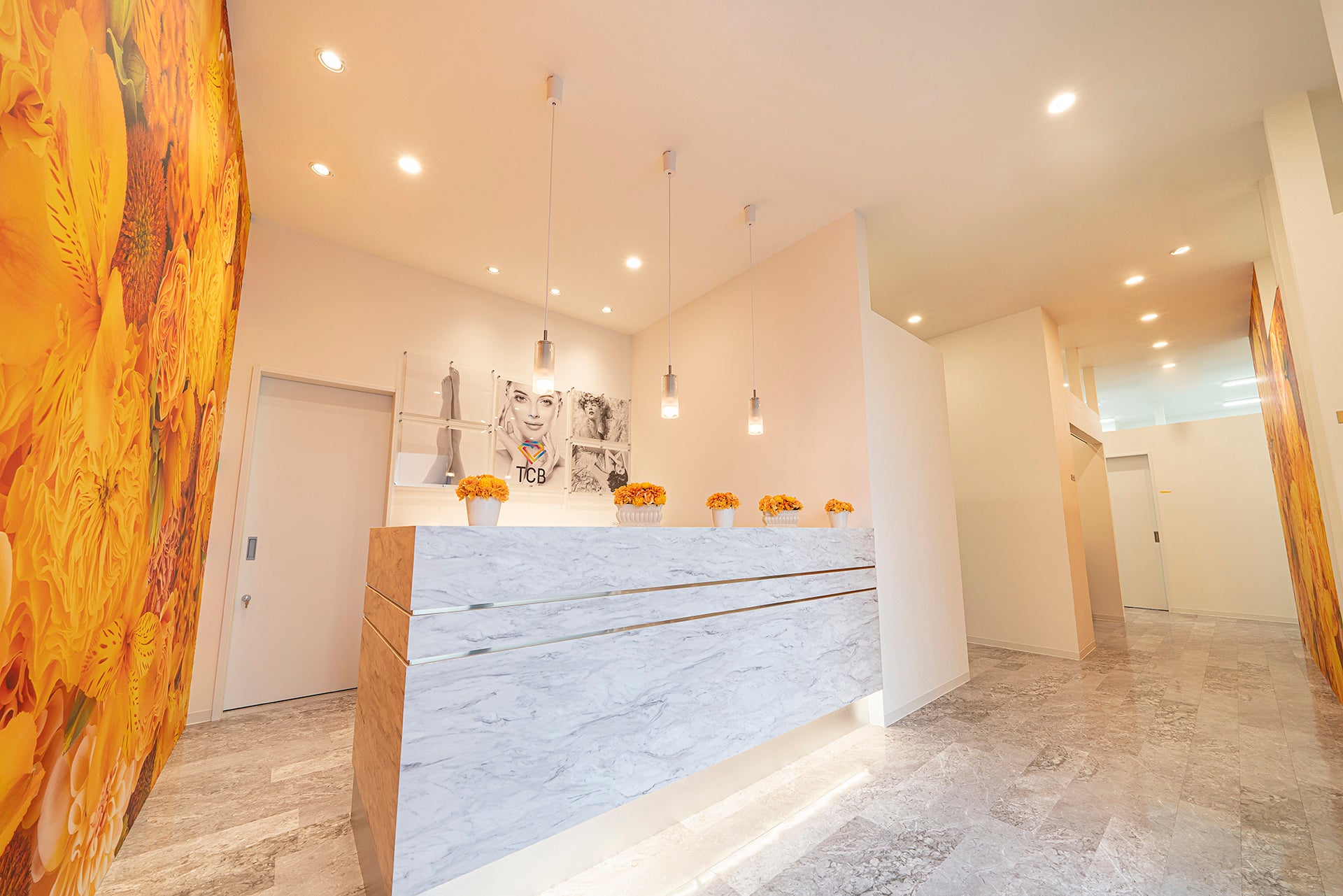 奈良院 受付ロビー