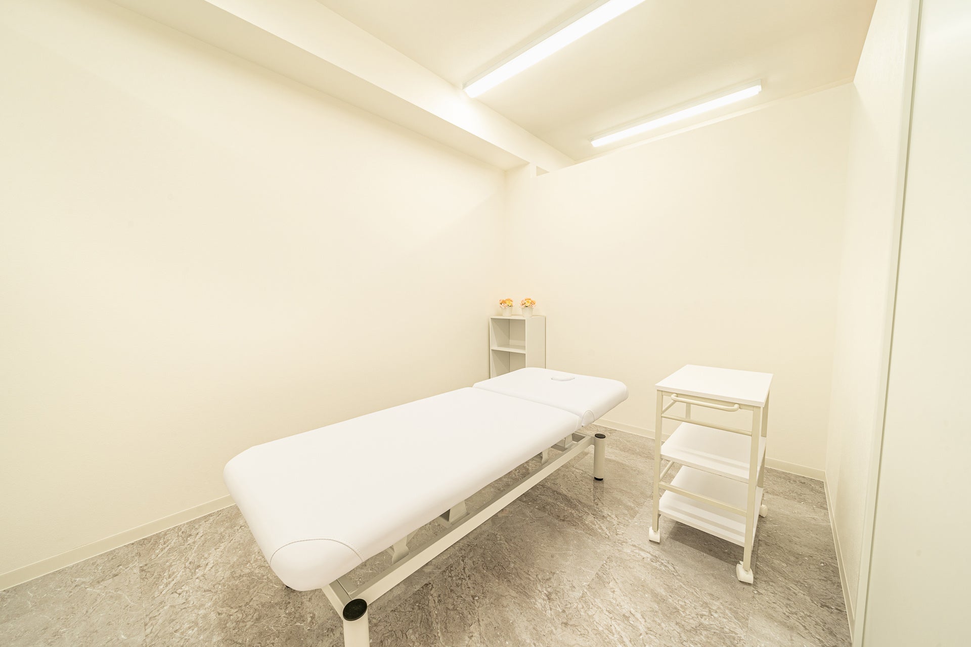 機能美を追及した白主体の処置室