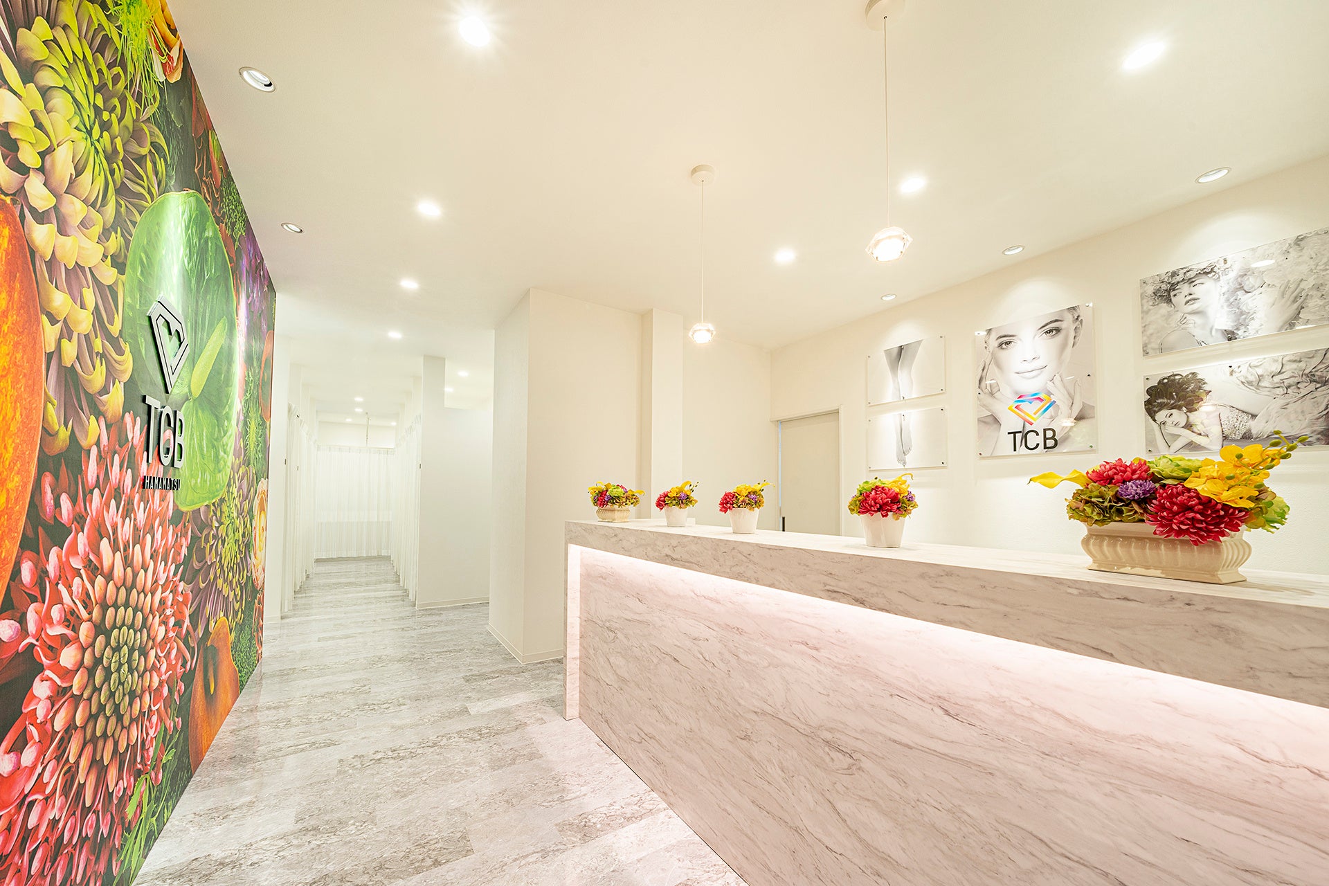 浜松院 受付ロビー