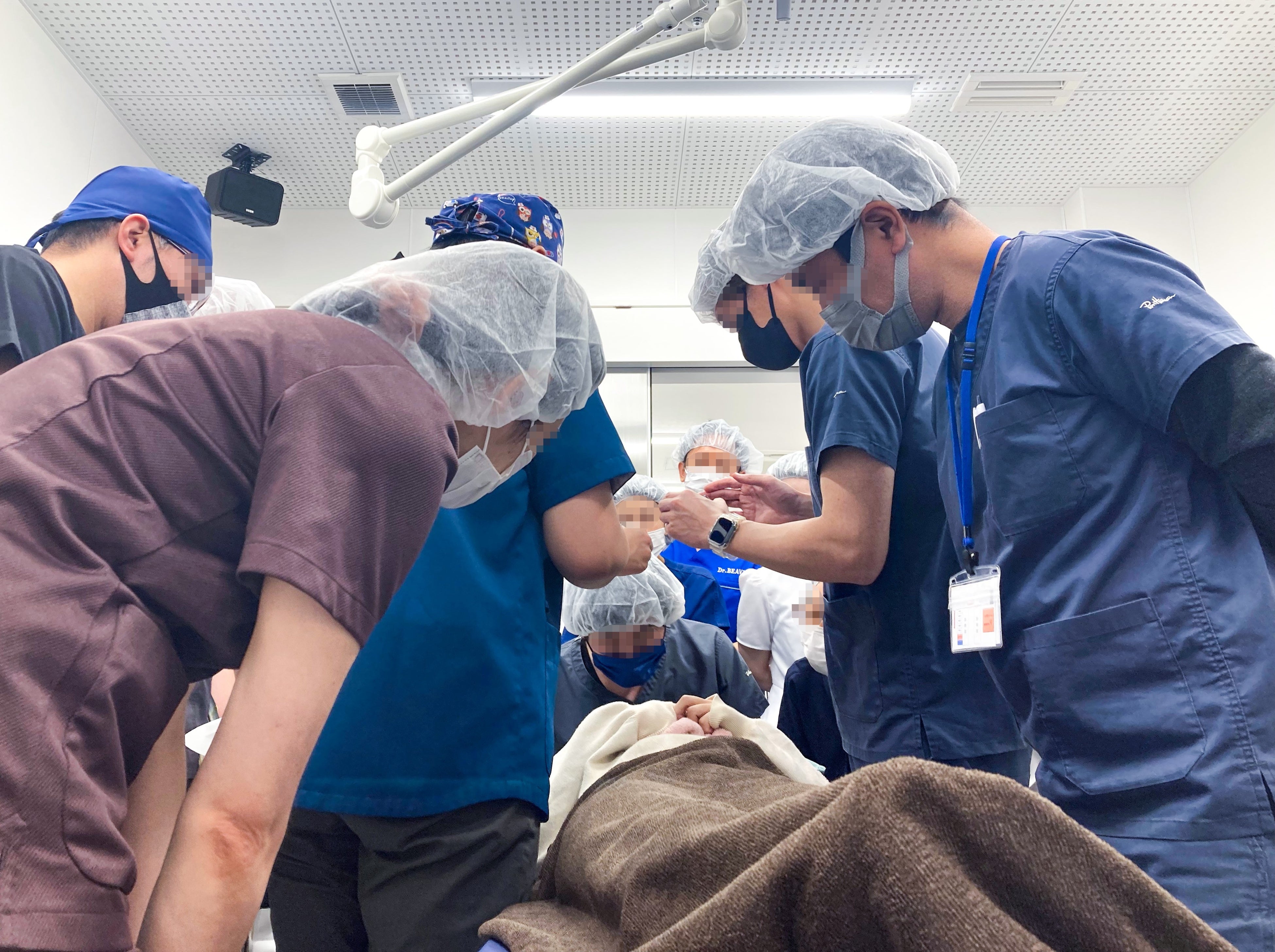 手術見学の様子