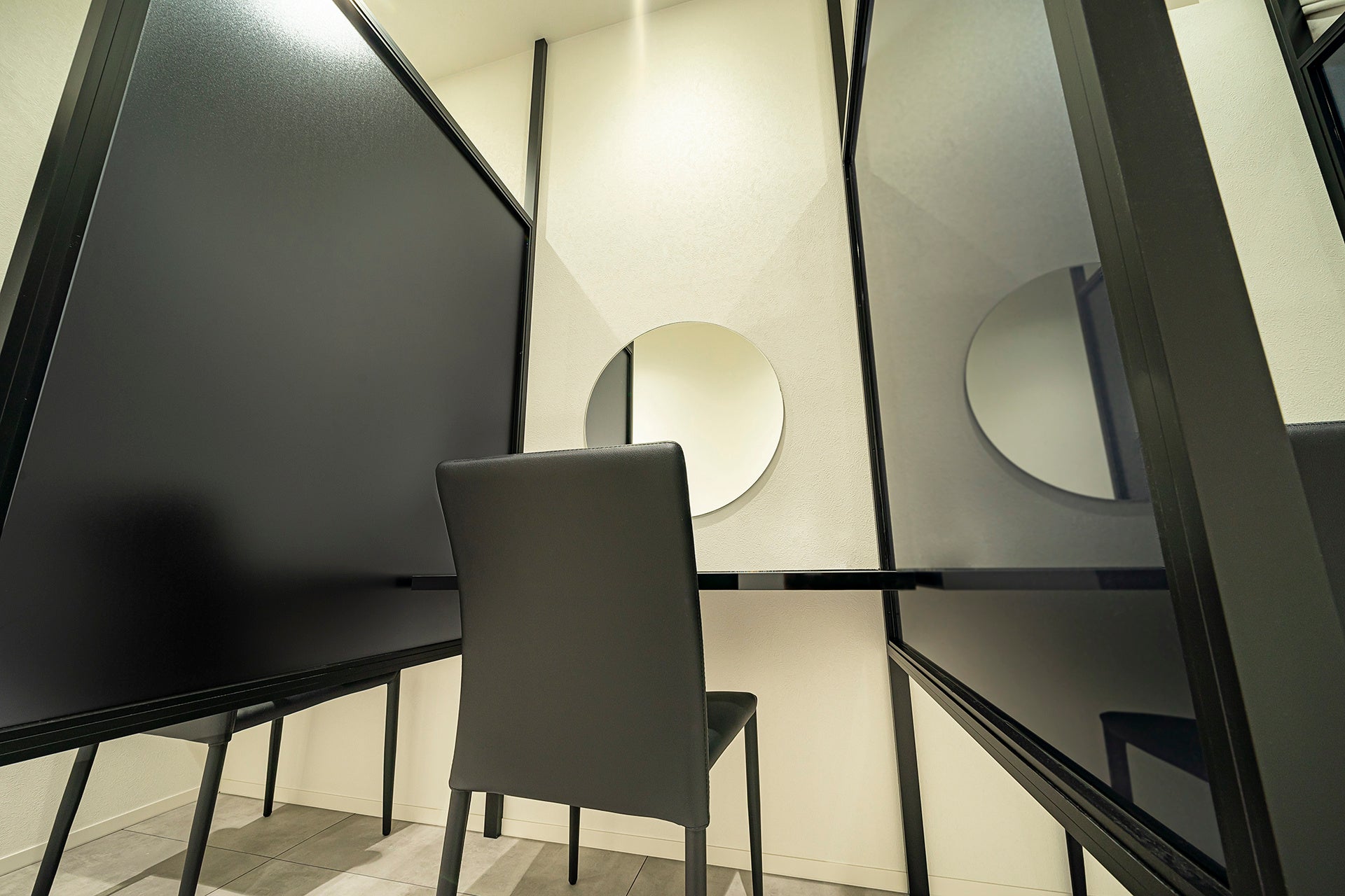 患者様のプライバシー保護に配慮した個室待合室