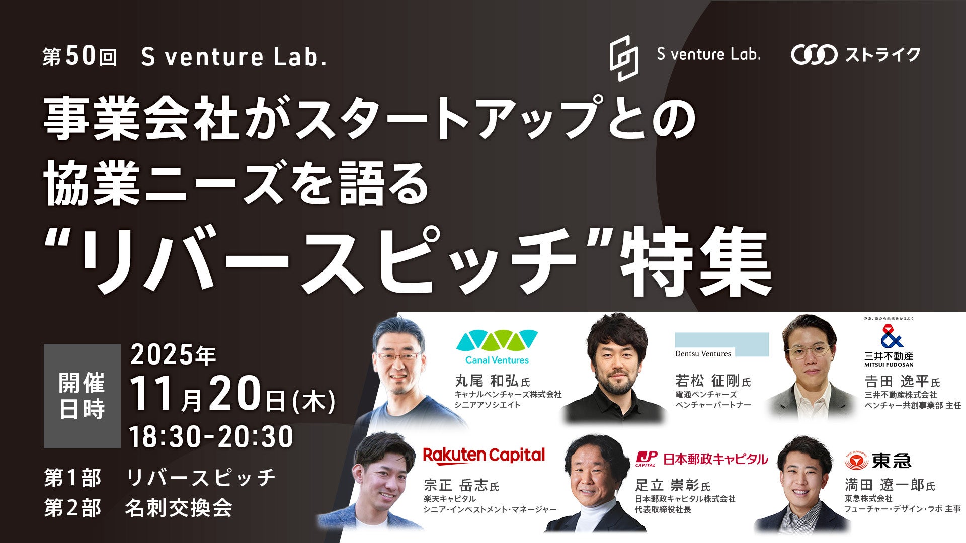 事業会社が協業ニーズを語る”リバースピッチ”特集!
