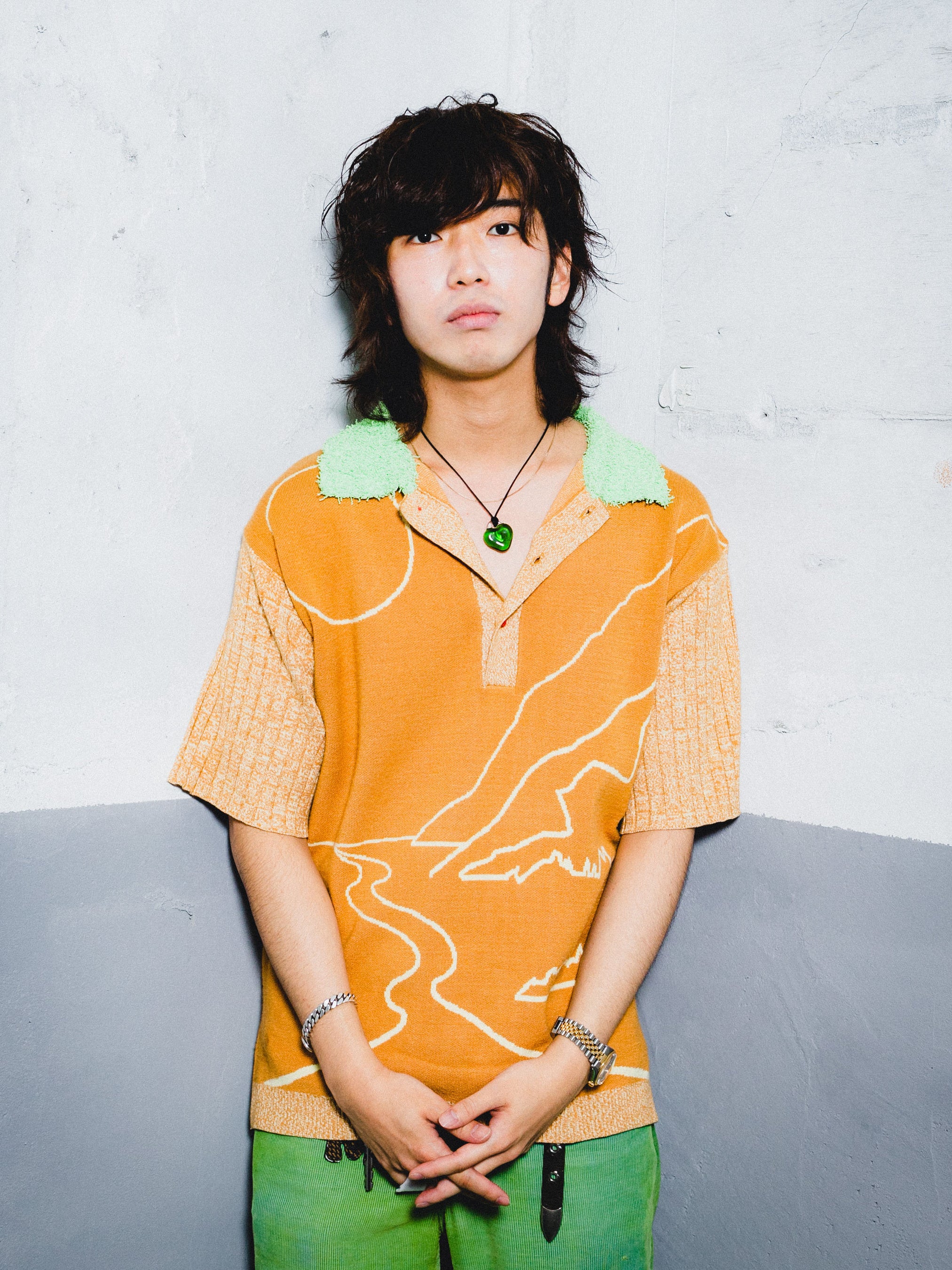 着用ブランド　トップス：PAMM