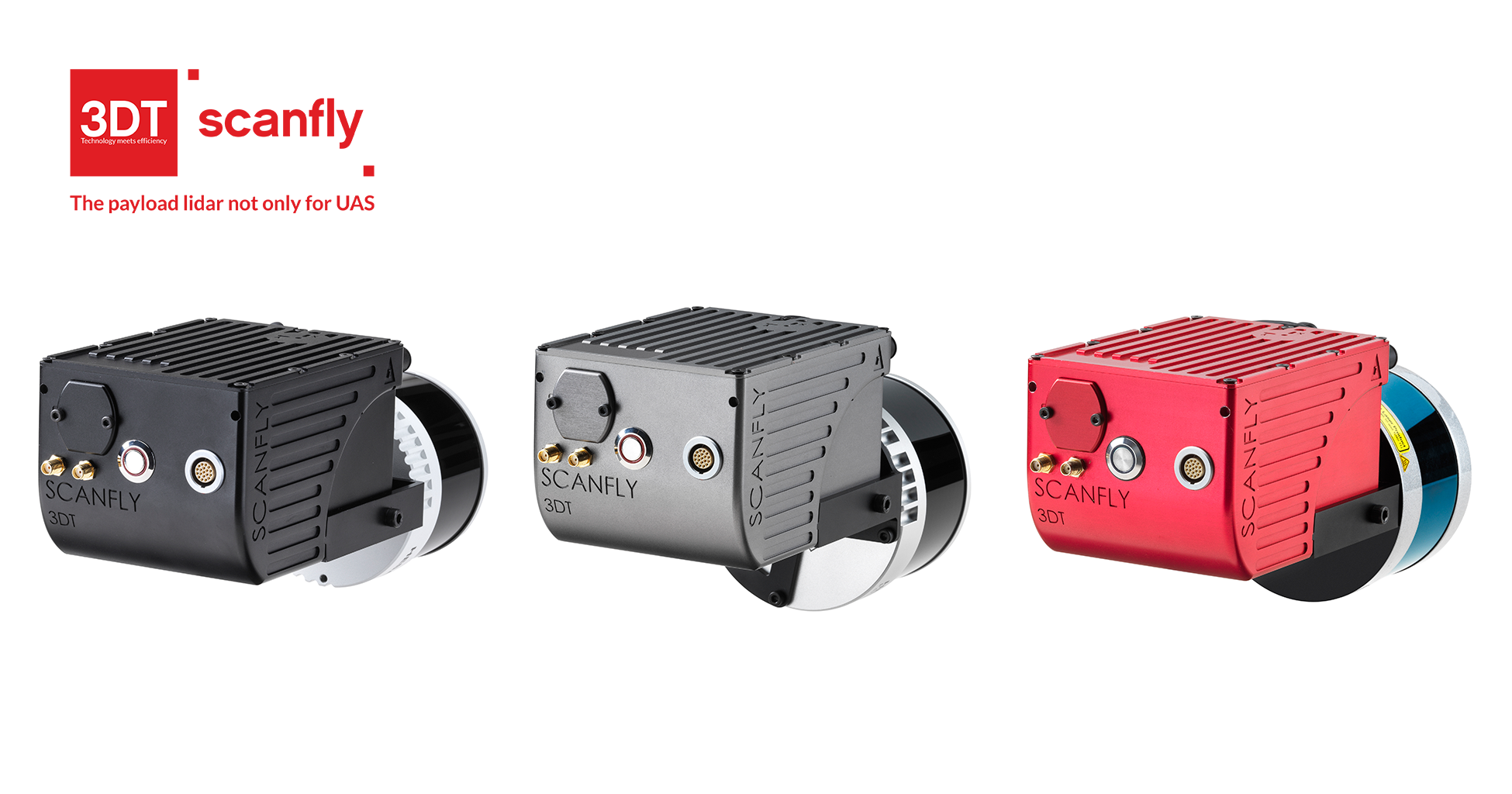 （製品外観　左からULTRA X、XT、LITE X）