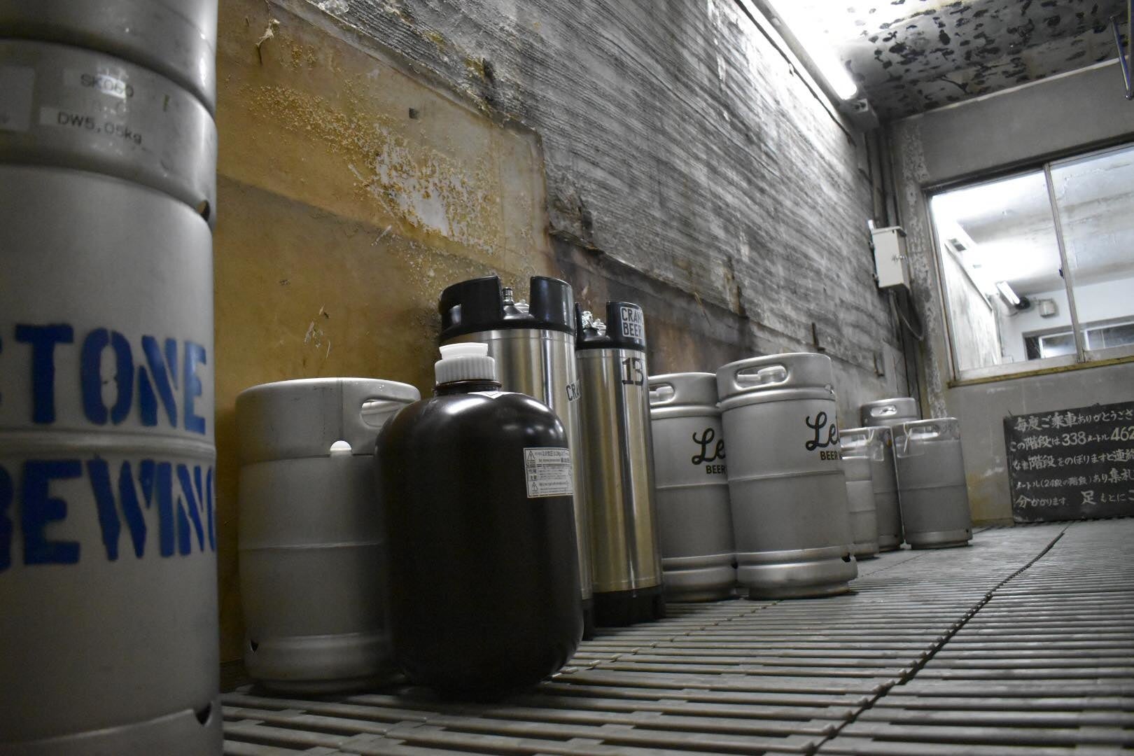 熟成させている様子